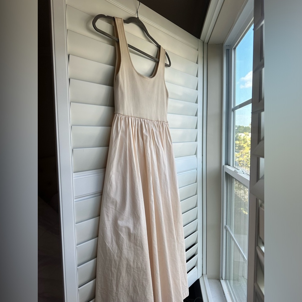 Vestique Cream Ribbed Top